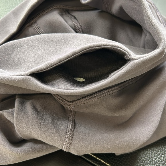 LULULEMON Align Jogger Crop 23 inch Titanium Grey Yoga Stretch Pockets Sz 4 - Picture 8 of 15